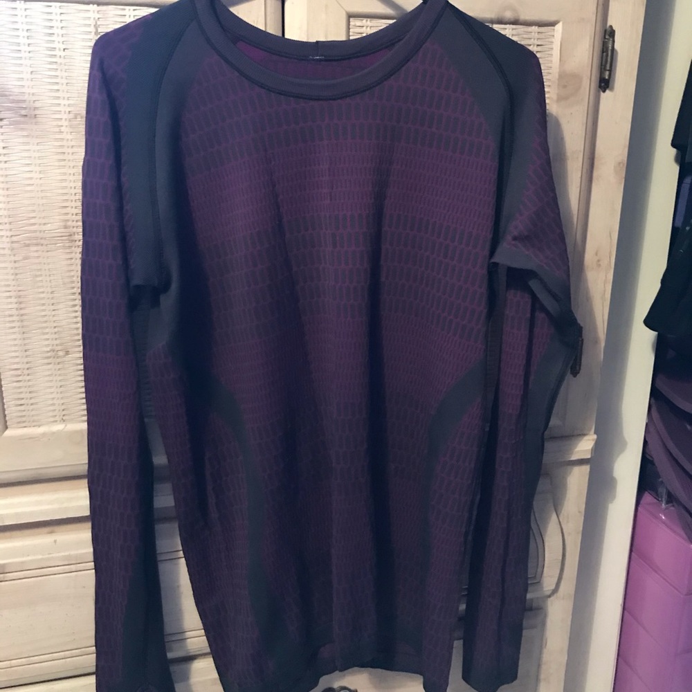 EUC Lululemon About That Base Long Sleeve Sz 12